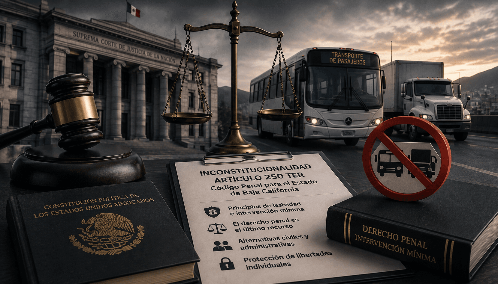 La SCJN declara inconstitucional artículo sobre transporte