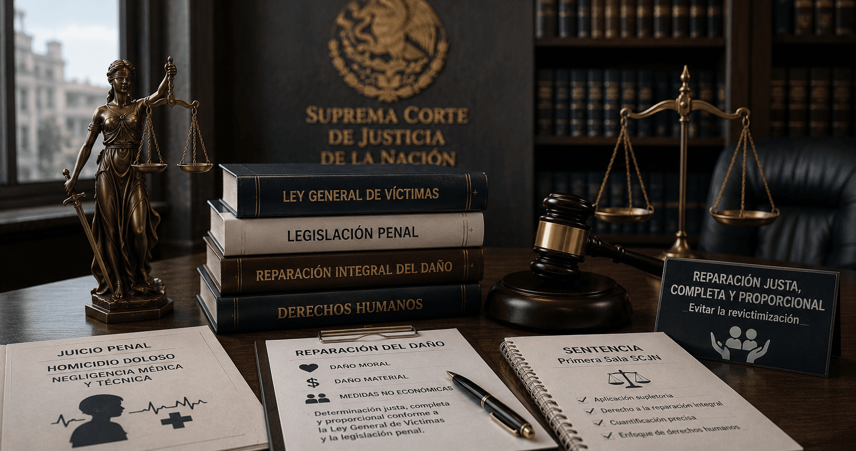 Integración de la Ley General de Víctimas para la reparación integral