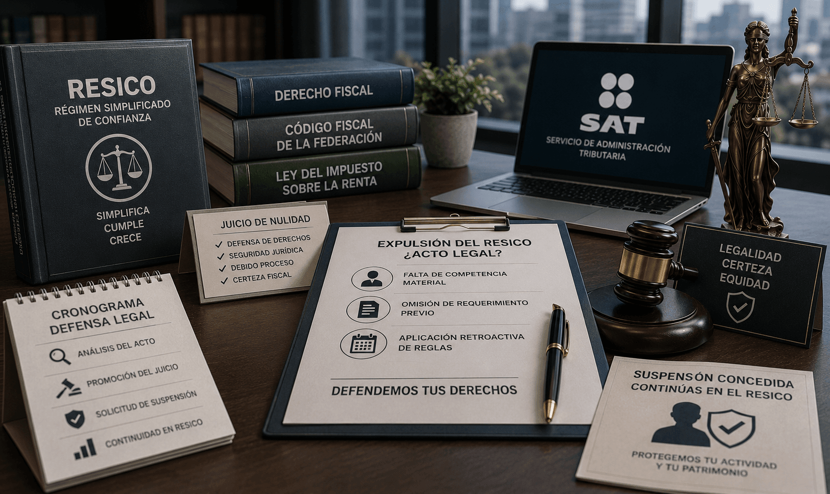 Estrategias legales ante la exclusión del RESICO