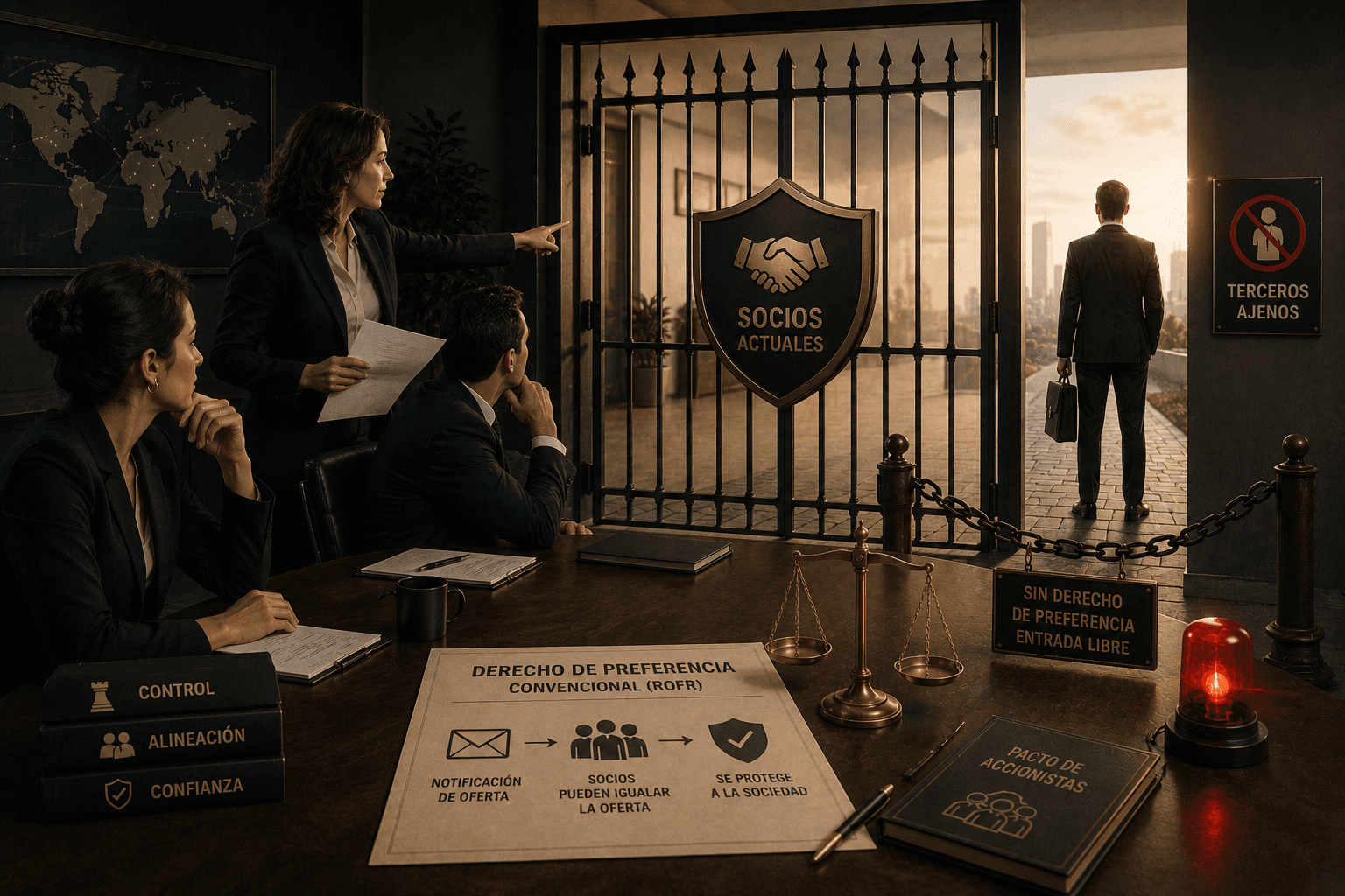 El derecho de preferencia que tú diseñas