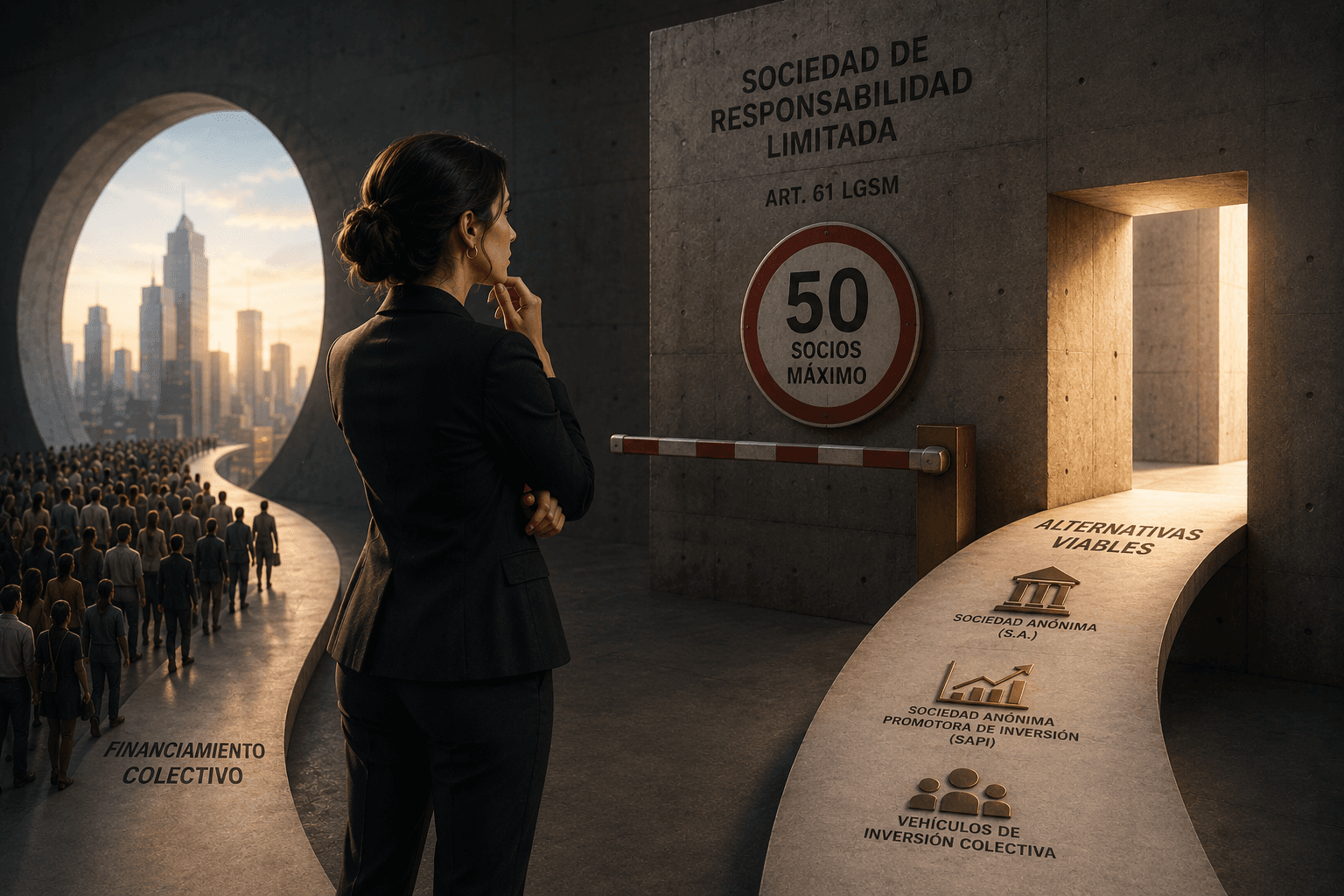El límite de los 50 socios no es funcional con los nuevos fondeos
