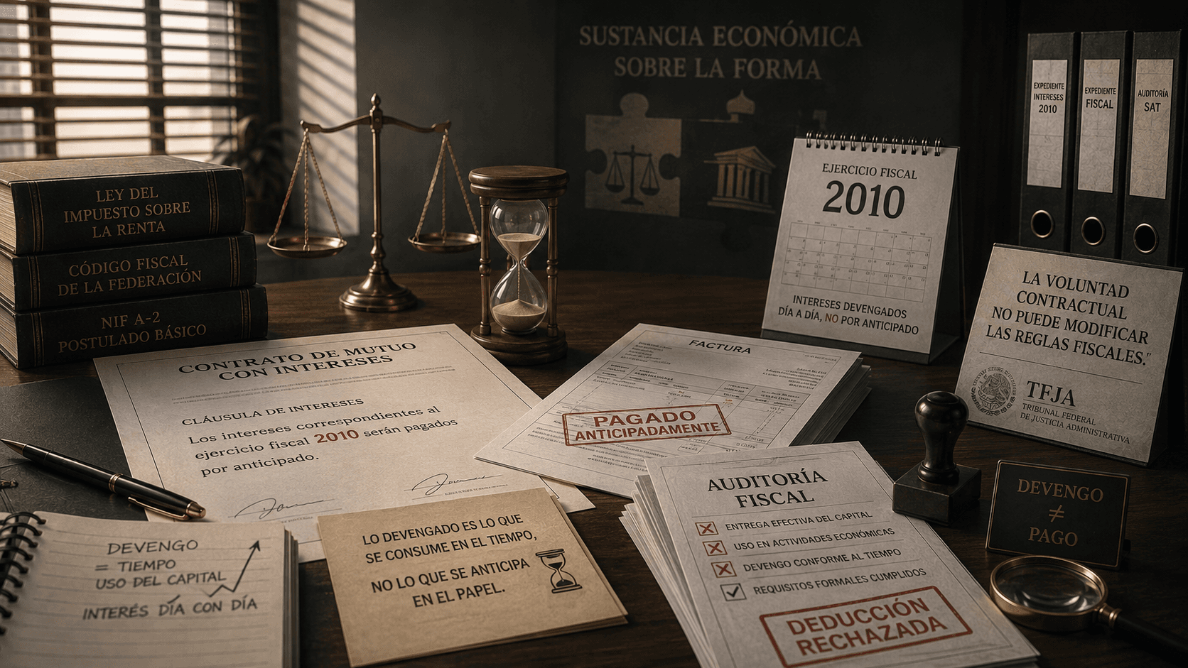 Intereses que no se ven, deducciones que no se sienten