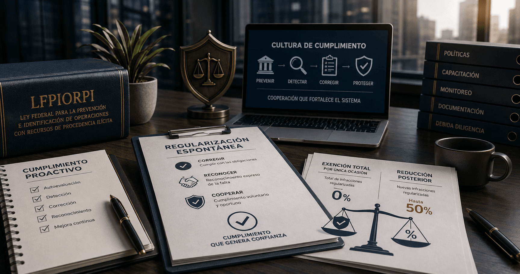 ¿Cumplimiento espontáneo en actividades vulnerables?