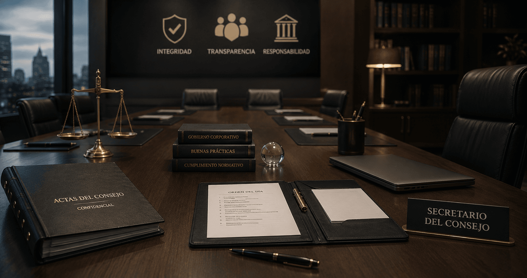El Secretario del Consejo de Administración
