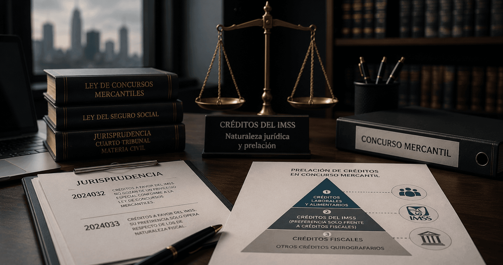 Créditos del IMSS en concursos mercantiles: delimitación de su preferencia legal