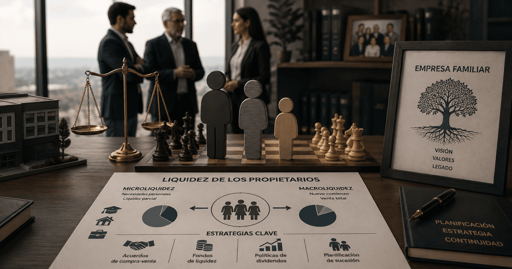 La liquidez para los propietarios durante la sucesión en una empresa