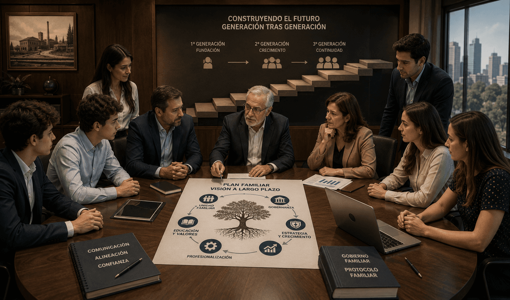 El problema del distanciamiento en la sucesión de la empresa familiar