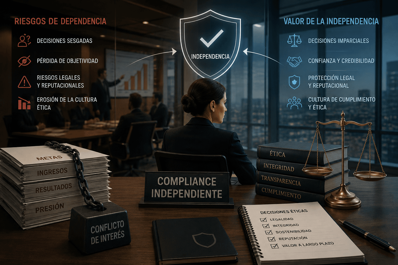 La independencia del Compliance en la gestión empresarial