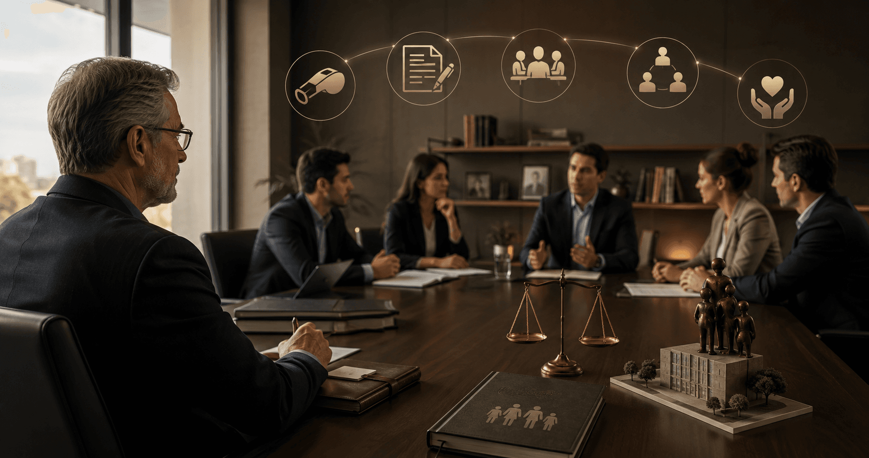 Los posibles roles de un predecesor después de la sucesión