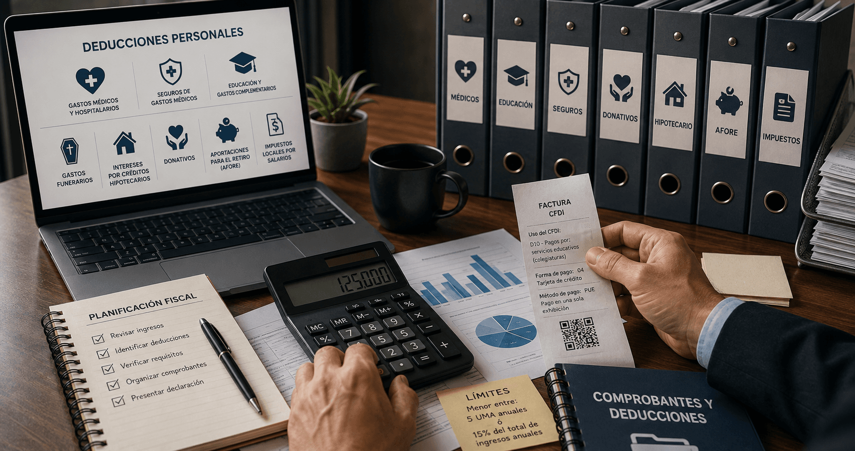 Deducciones personales para la declaración anual de 2023
