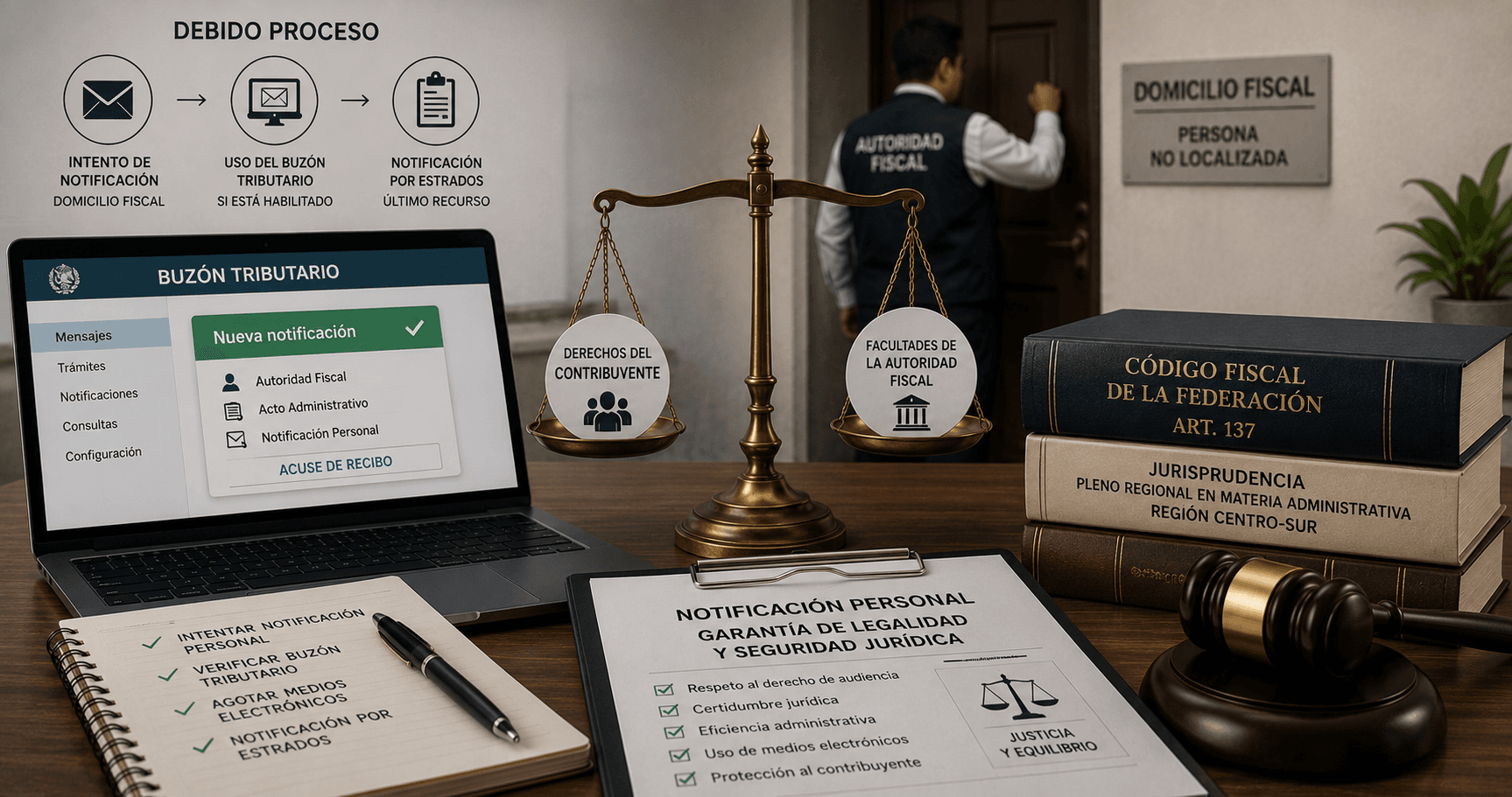 Efectividad de las notificaciones estrados según la jurisprudencia
