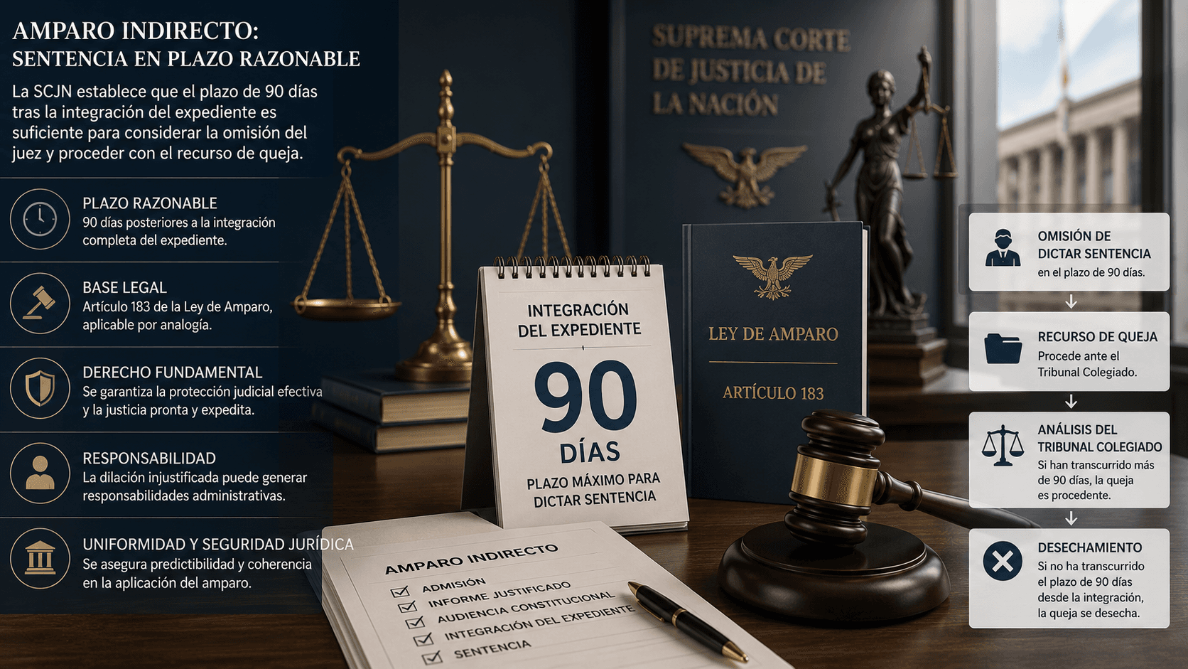 Análisis sobre la procedencia del recurso de queja en amparo indirecto