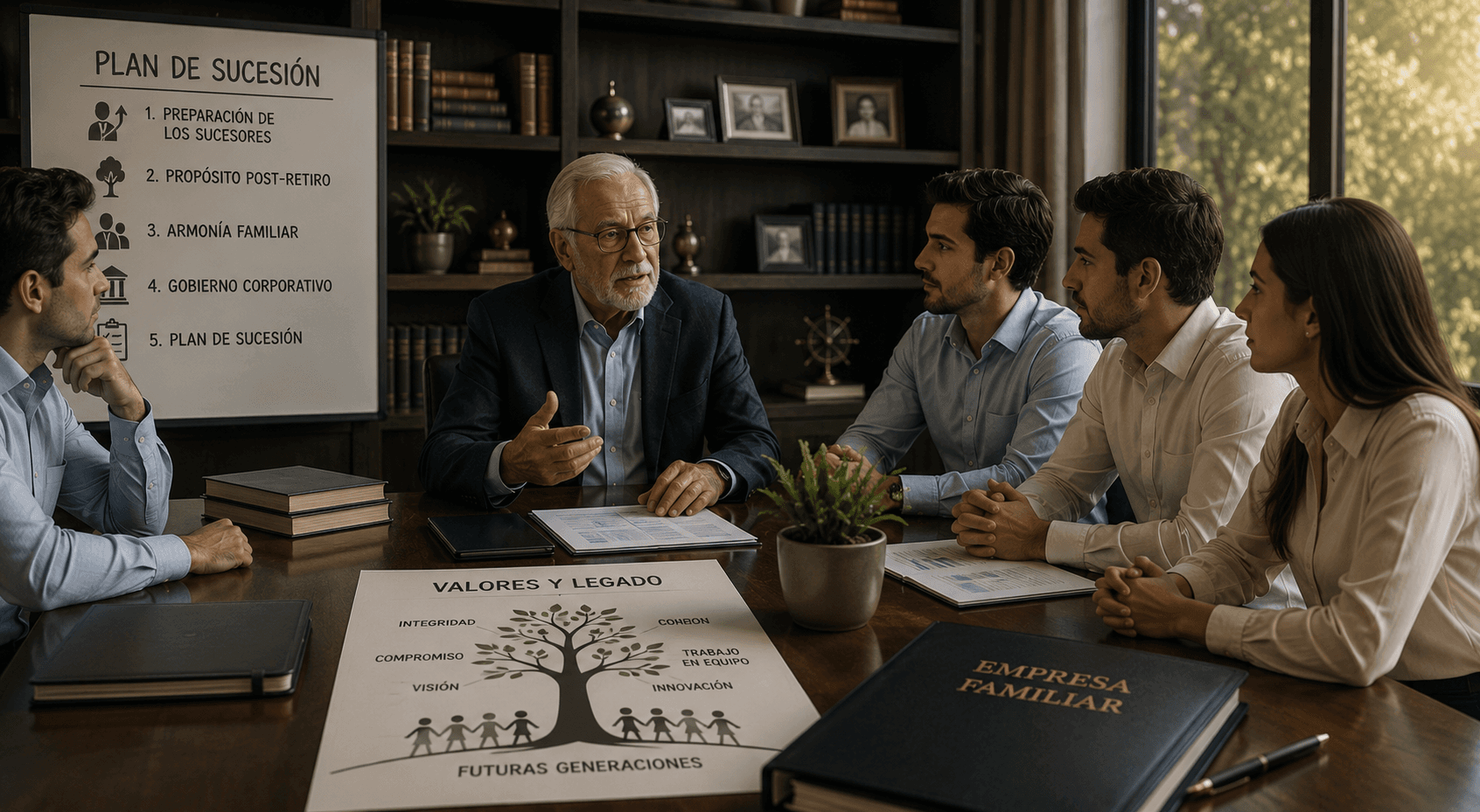Superando los temores del líder en la sucesión empresarial