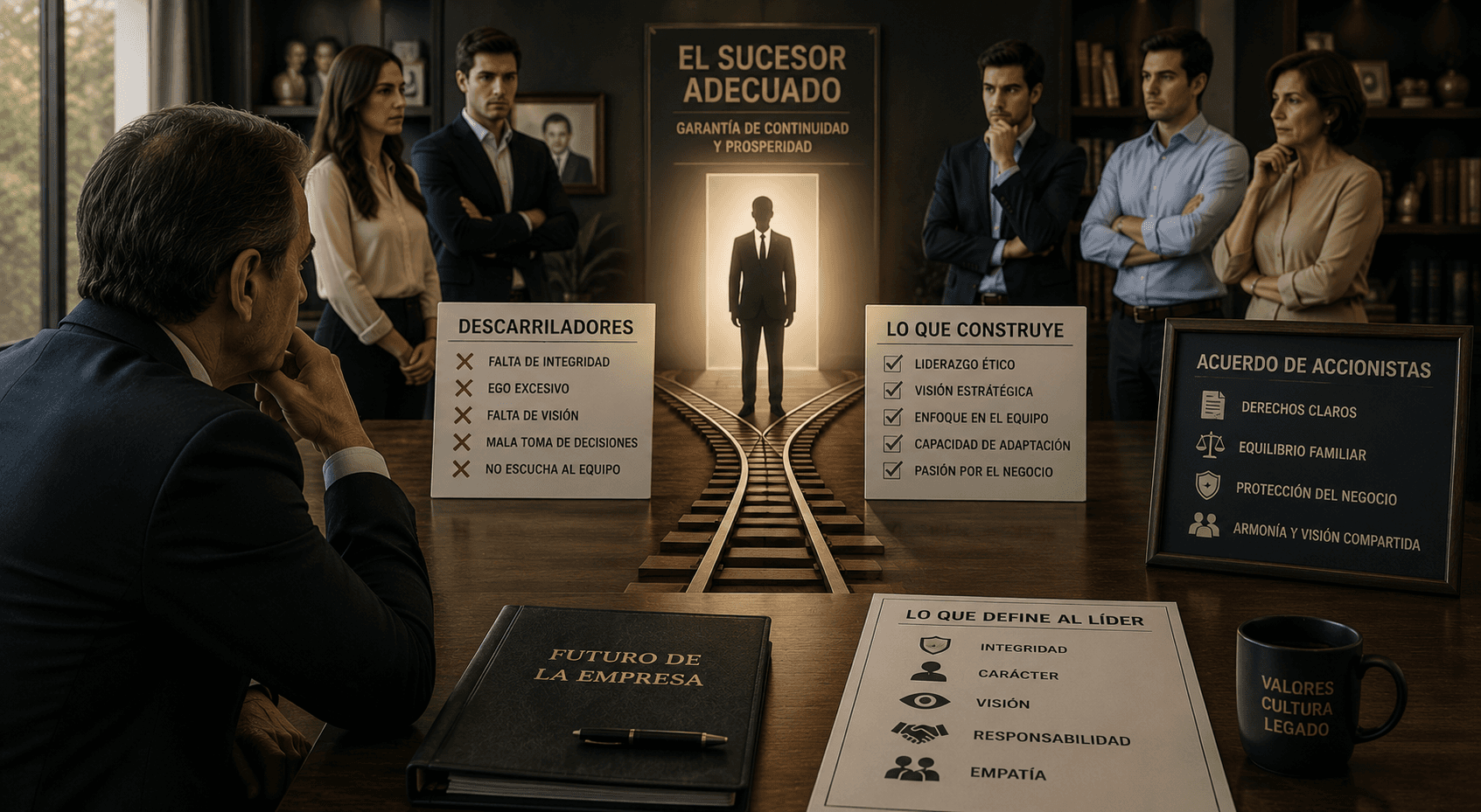 Evitando errores en la gestión de la sucesión en la empresa familiar