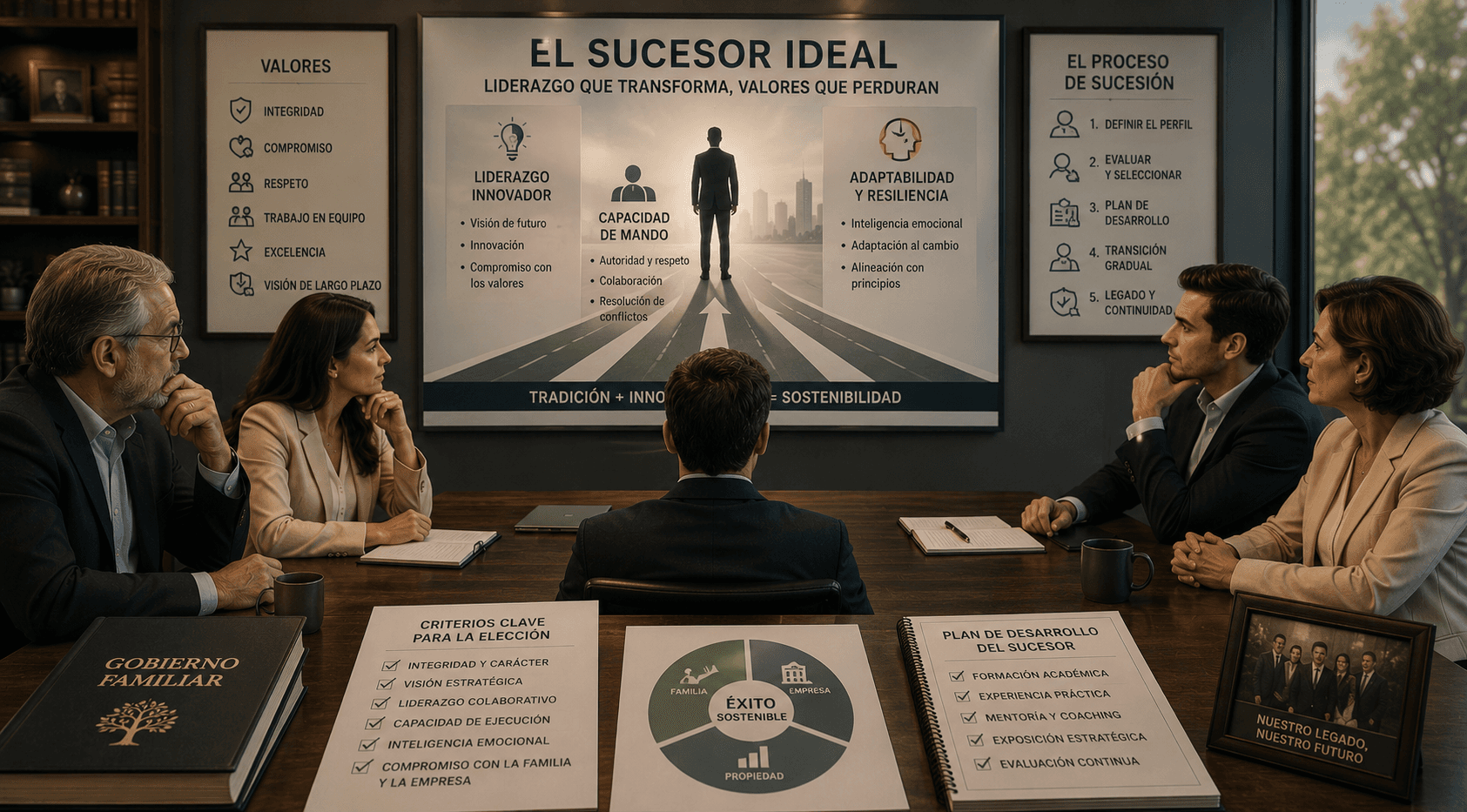 El perfil del sucesor en la empresa familiar