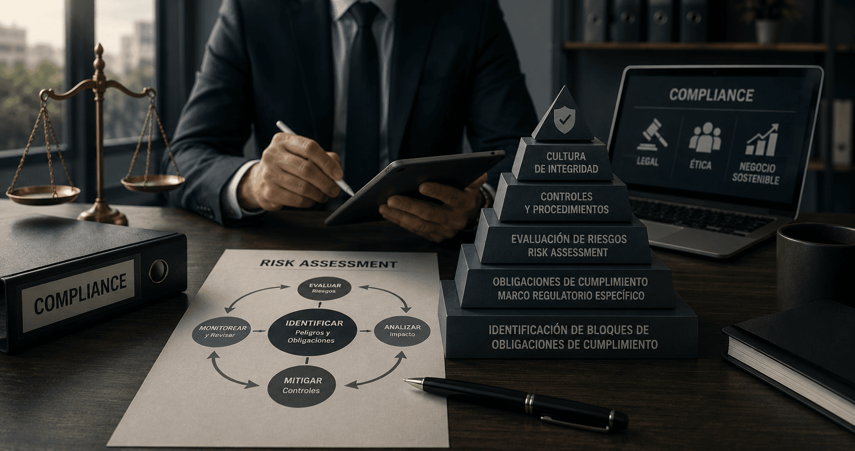 Las etapas de la gestión de riesgos en el Compliance