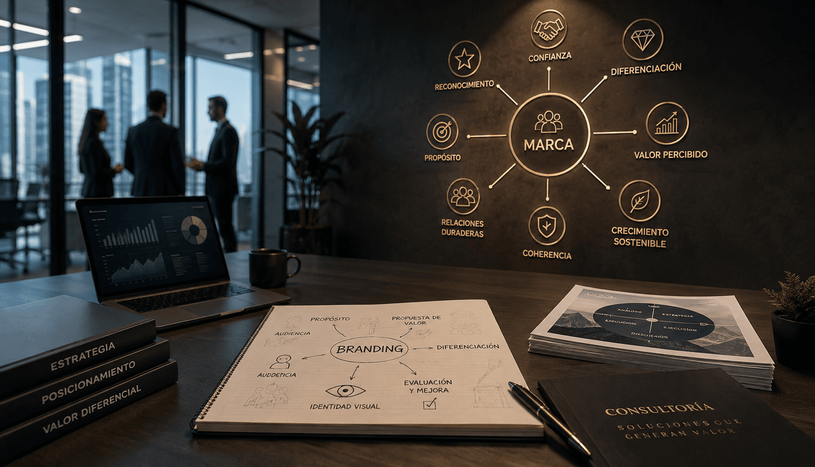 El poder del branding en los servicios de consultoría de negocios