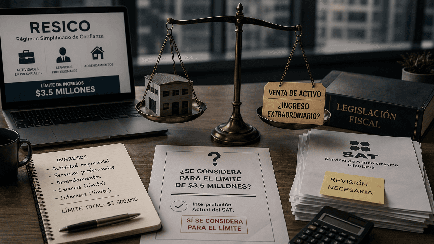 Implicaciones en la venta de activos afectos en el RESICO