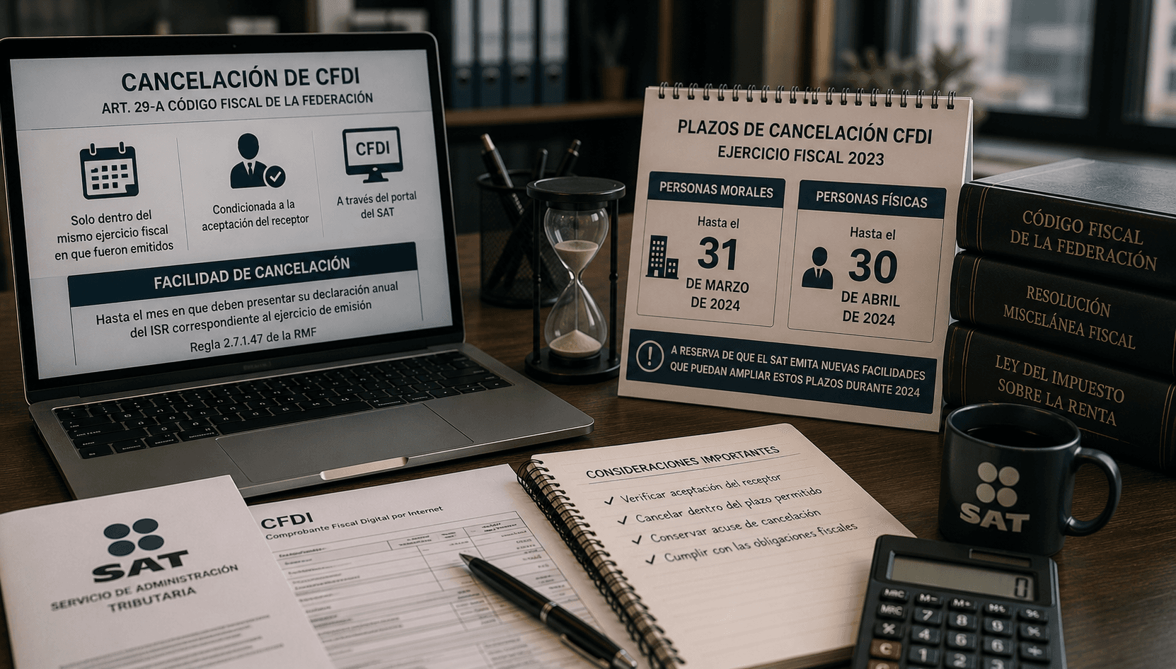 La facilidad para cancelar CFDI de 2023