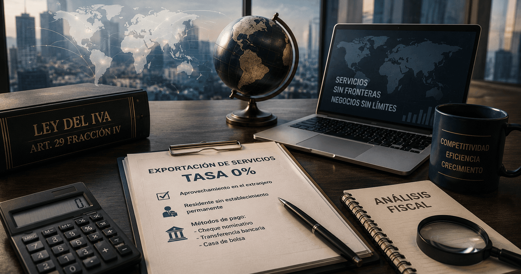 Alcance del concepto de exportación de servicios en IVA