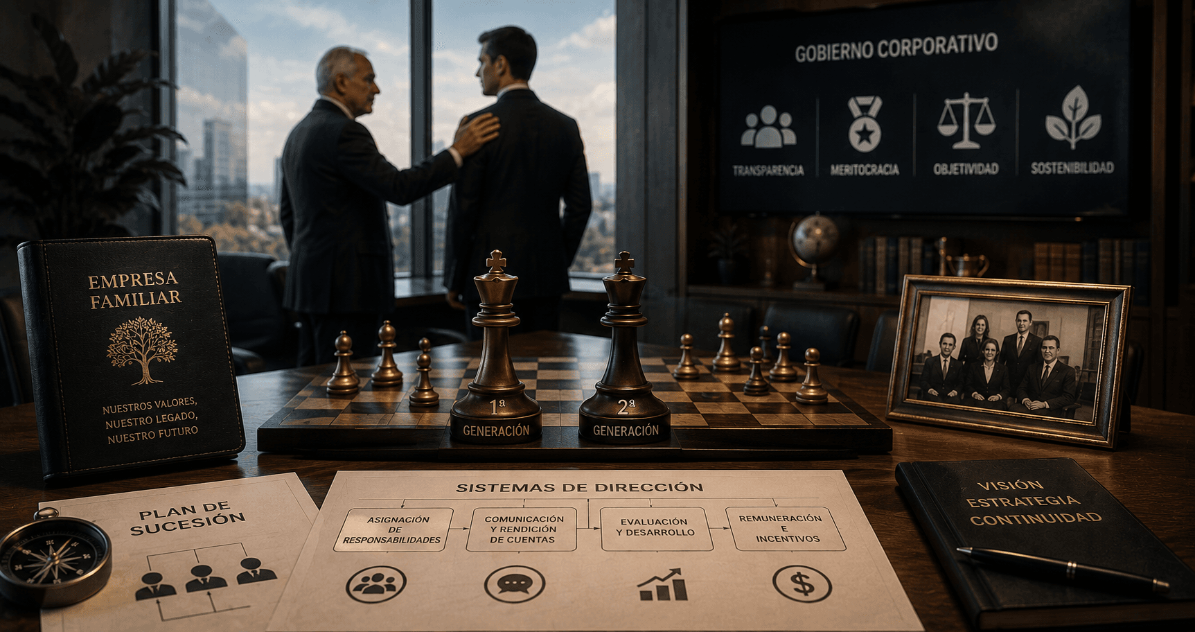 Sistemas de dirección para directivos en la sucesión empresarial