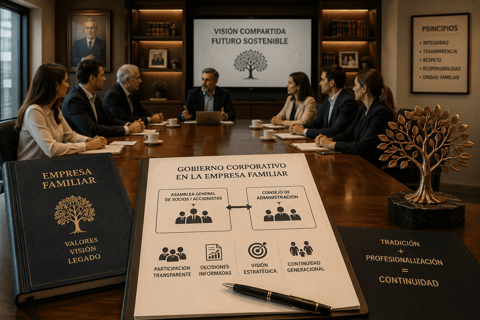 La gobernanza en la Empresa Familiar para una gestión efectiva