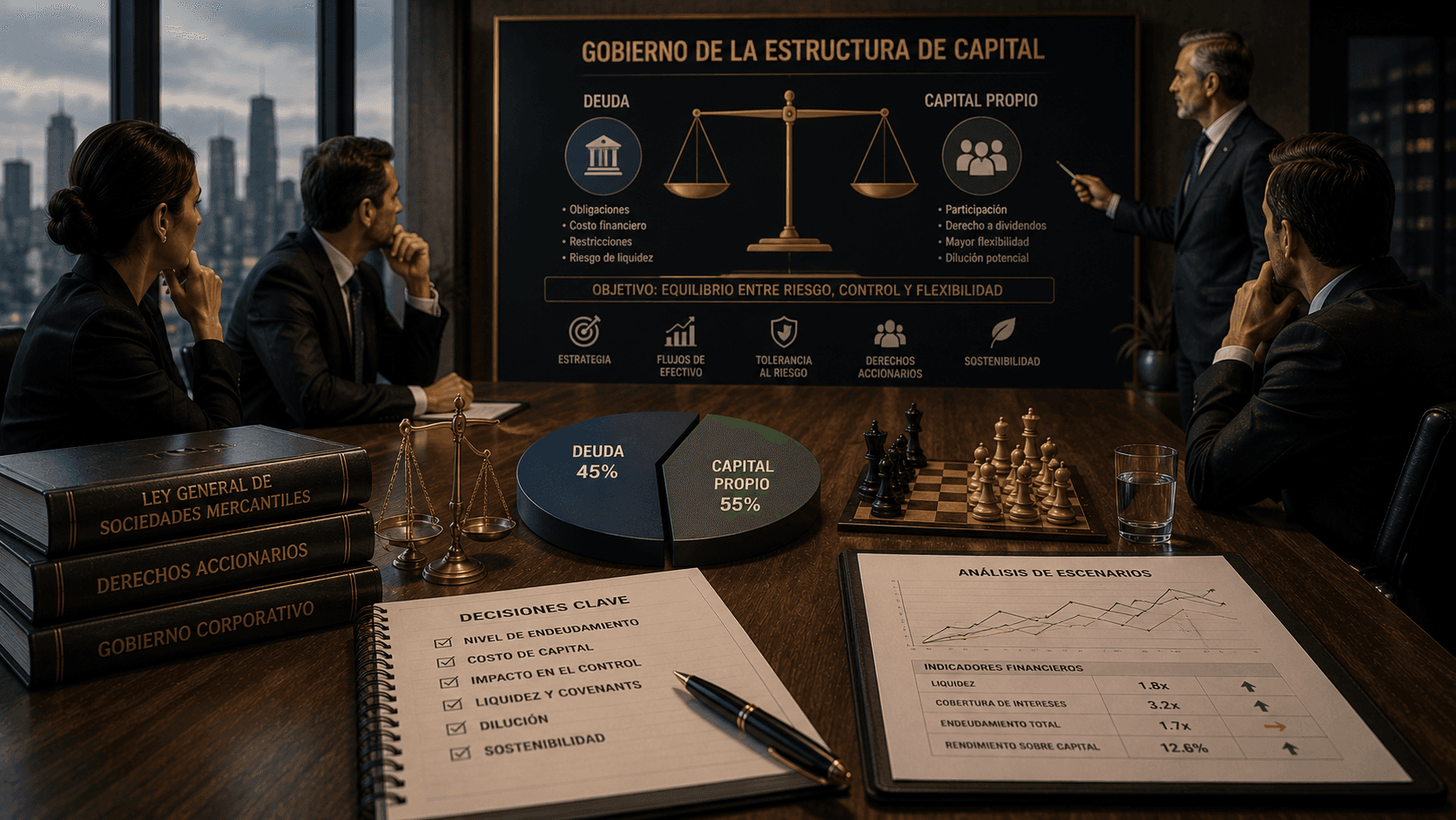 Gobierno de la estructura de capital