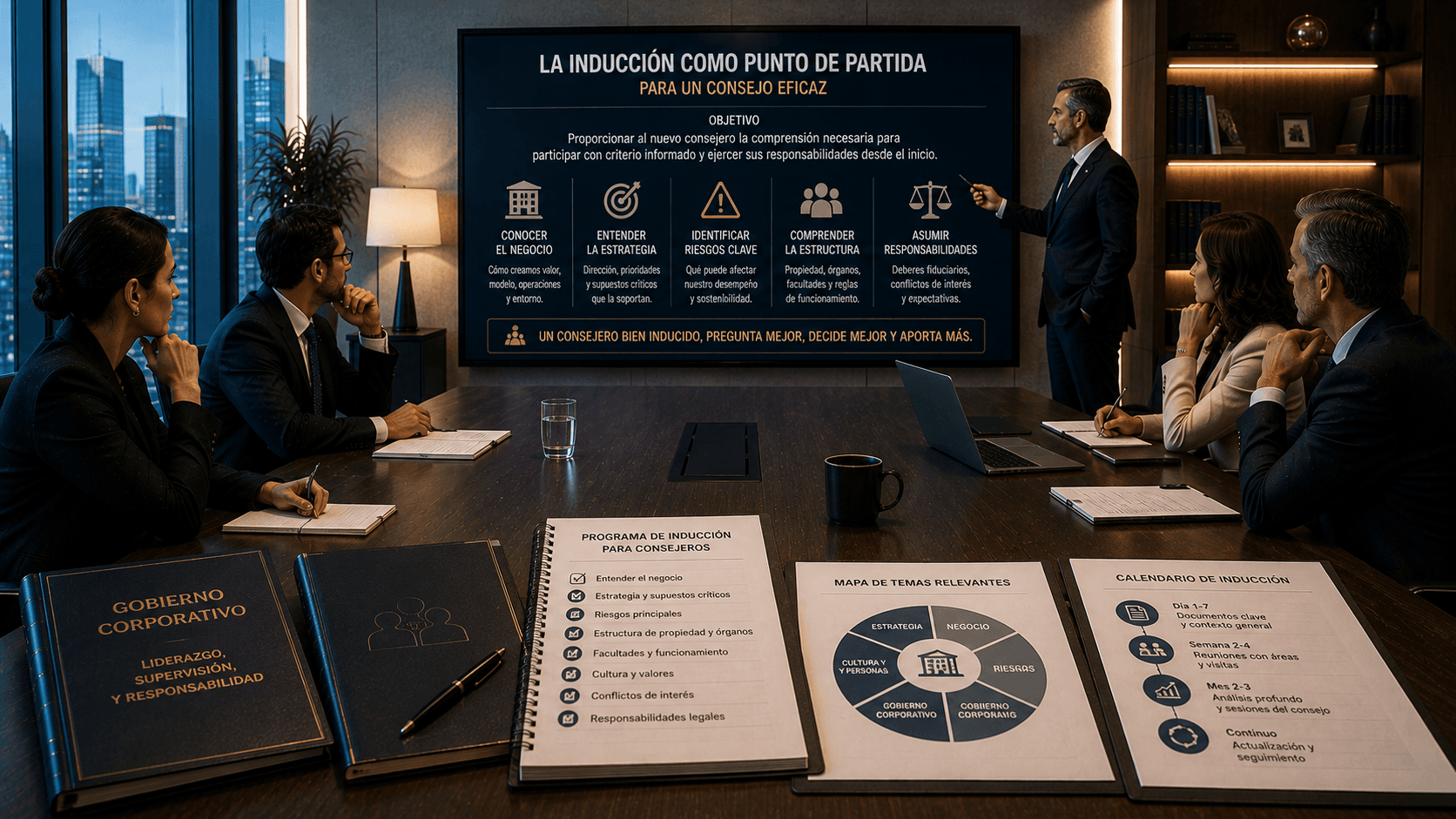 La inducción como punto de partida para un consejo eficaz
