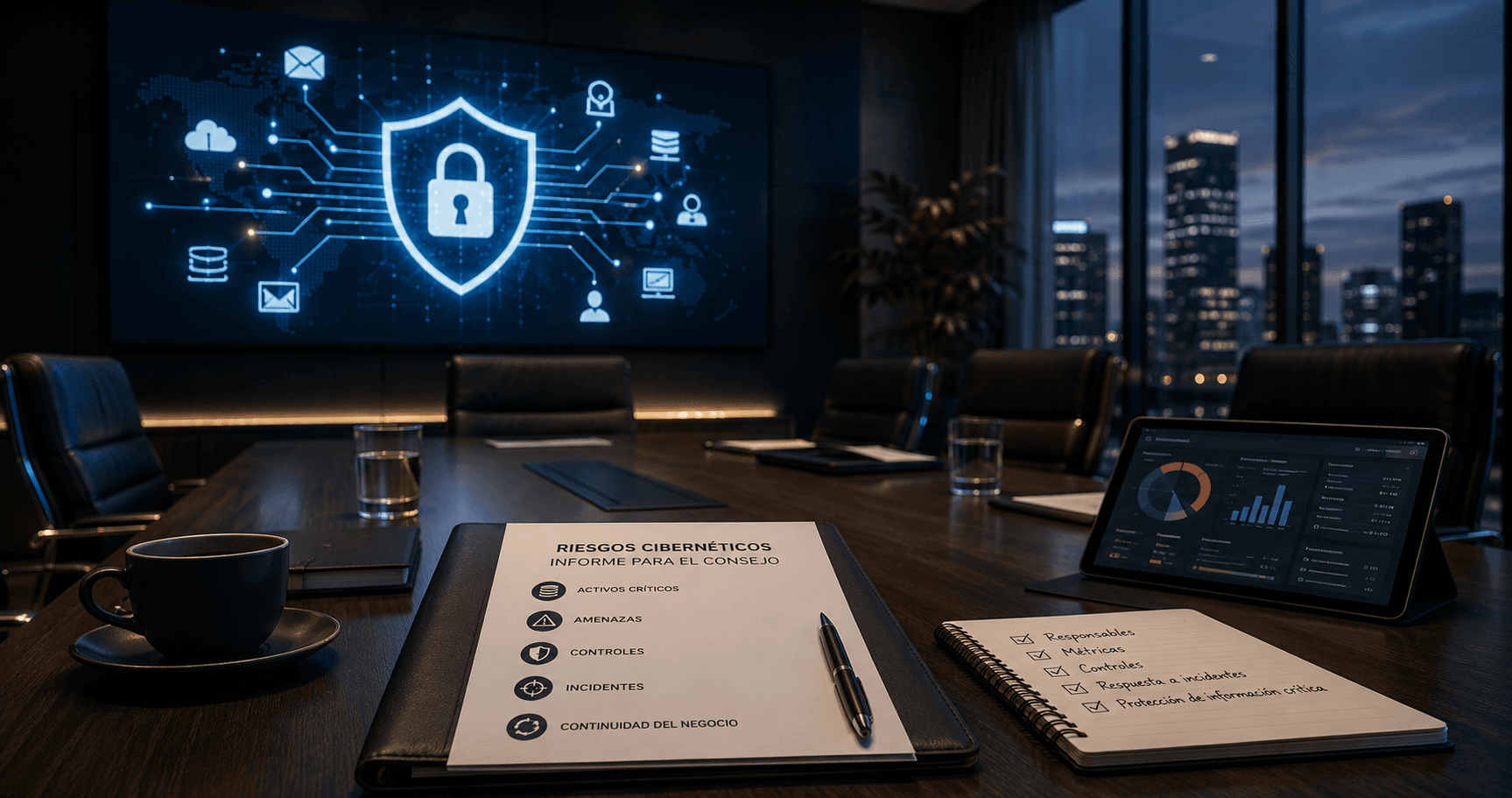 Supervisión de ciberseguridad desde el consejo