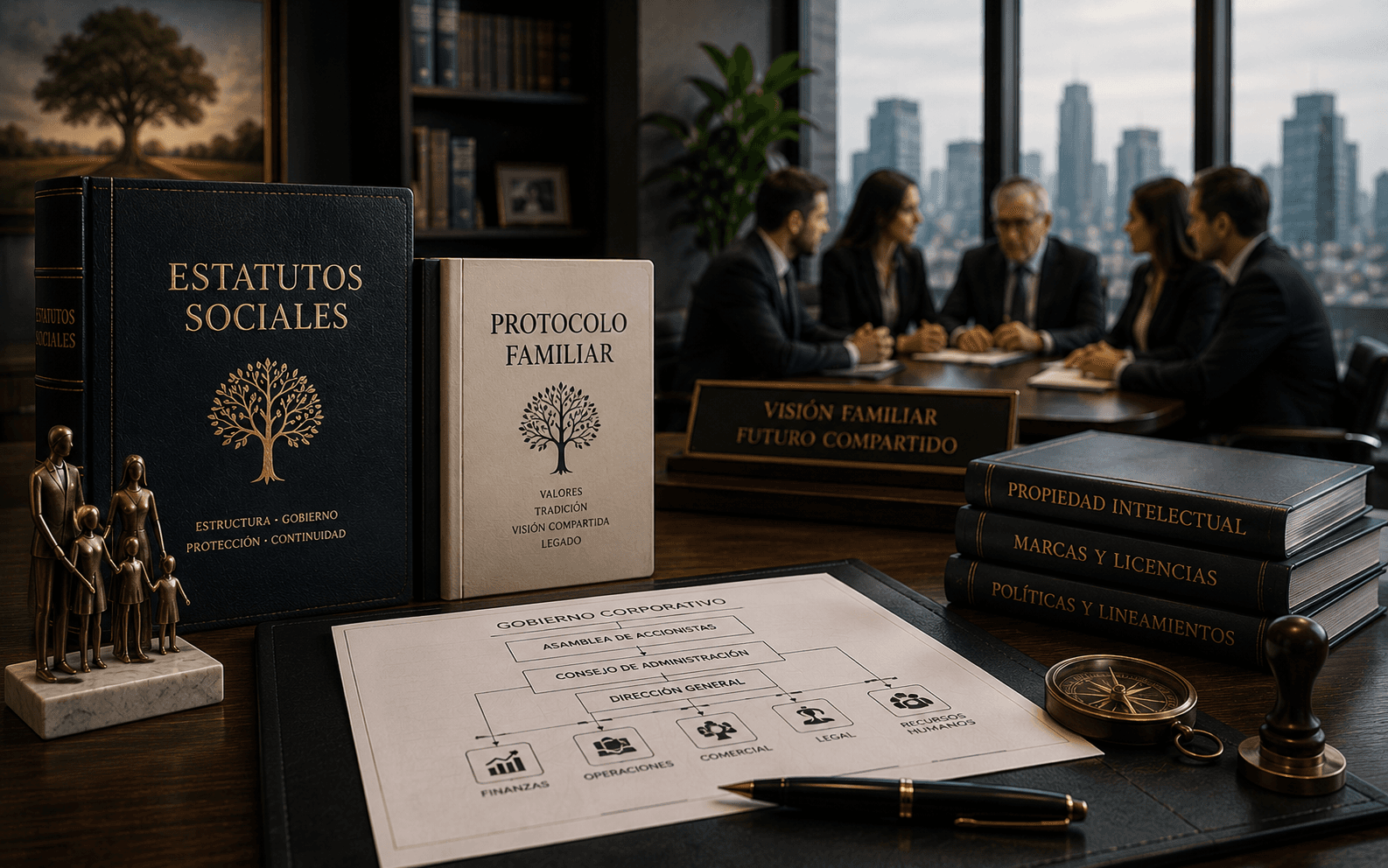 Los estatutos sociales enfocados a la armonía en la Empresa Familiar
