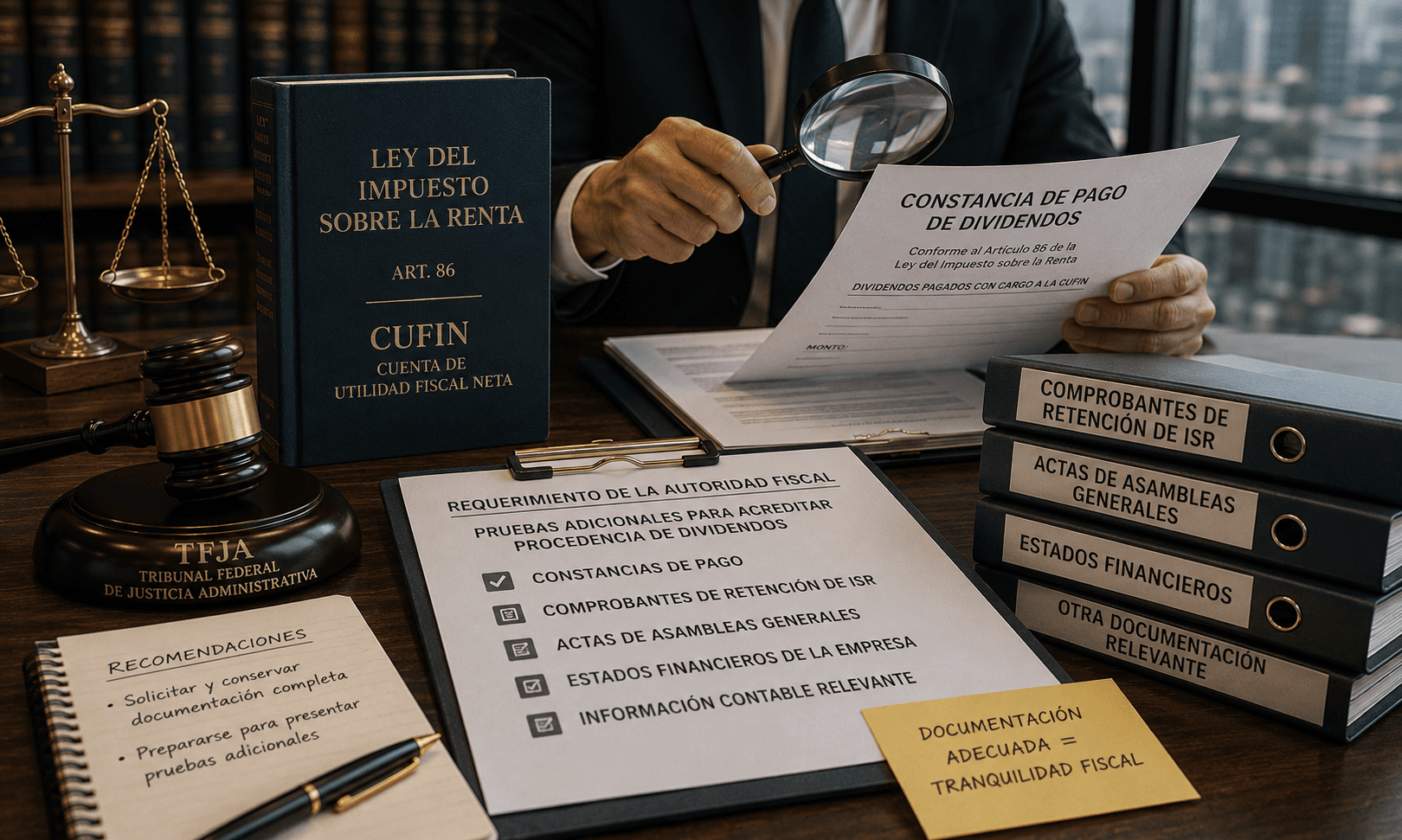 Constancia no es suficiente para acreditar origen de dividendos