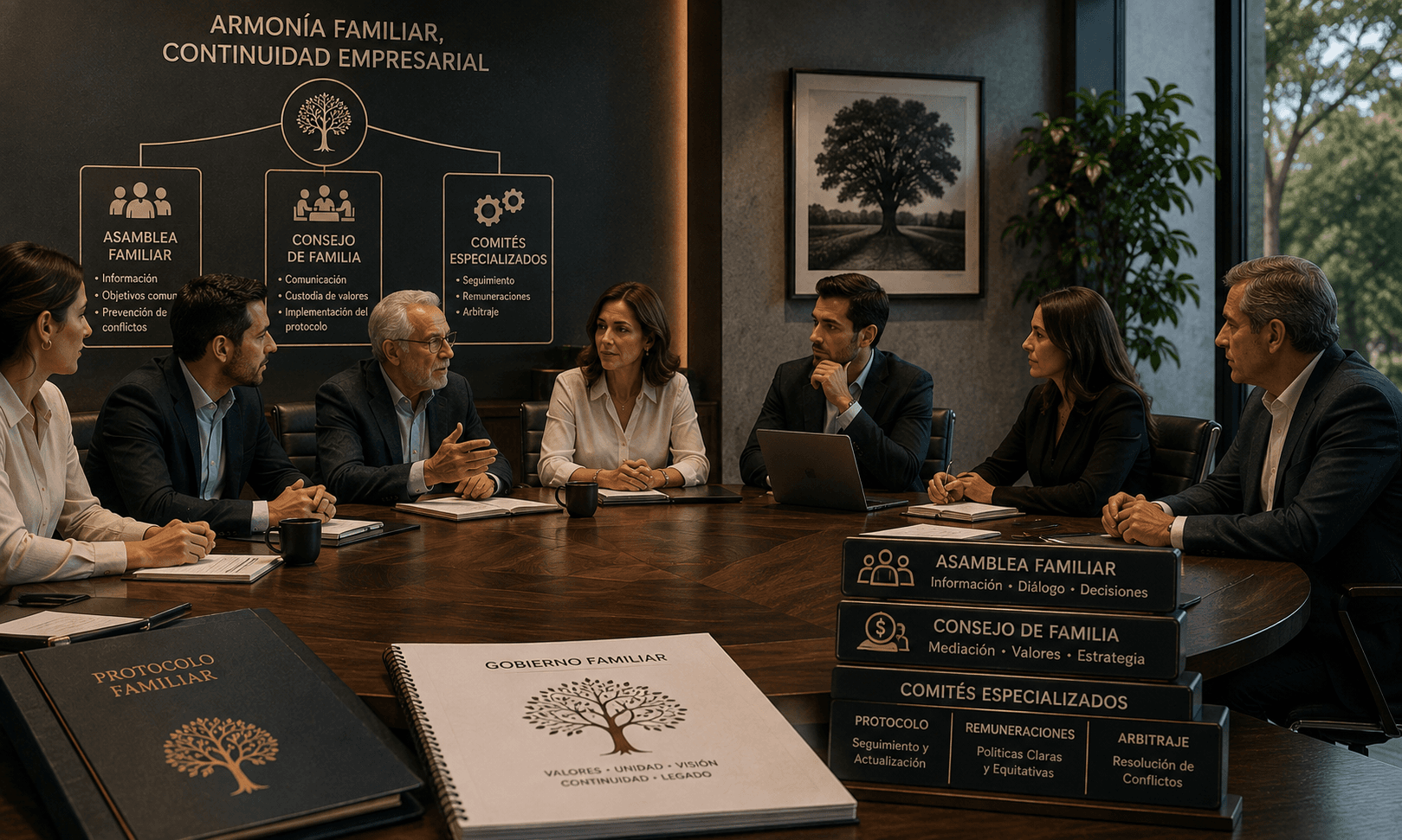 Los órganos en la Empresa Familiar