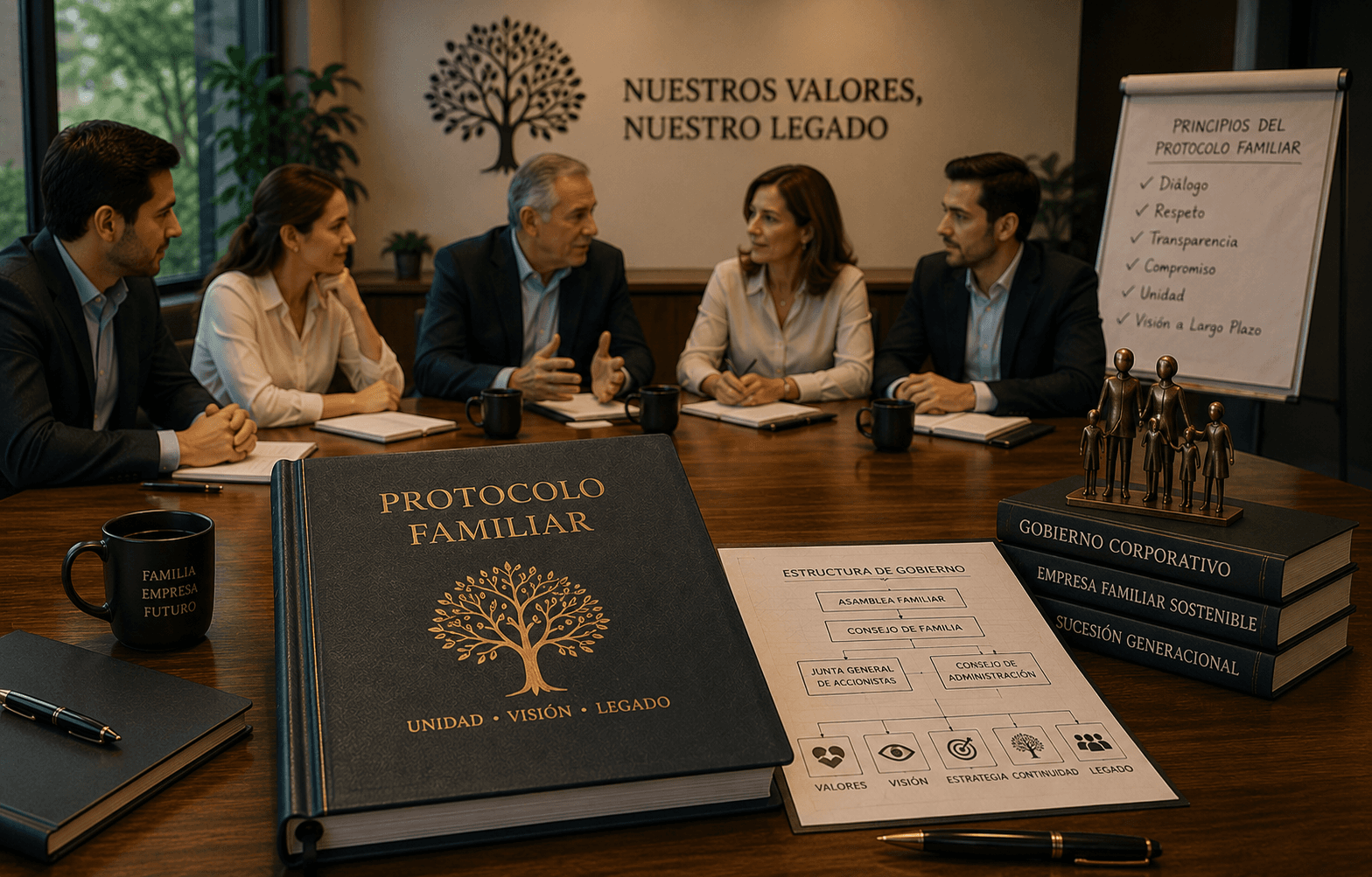 Claves para la elaboración efectiva de un Protocolo Familiar