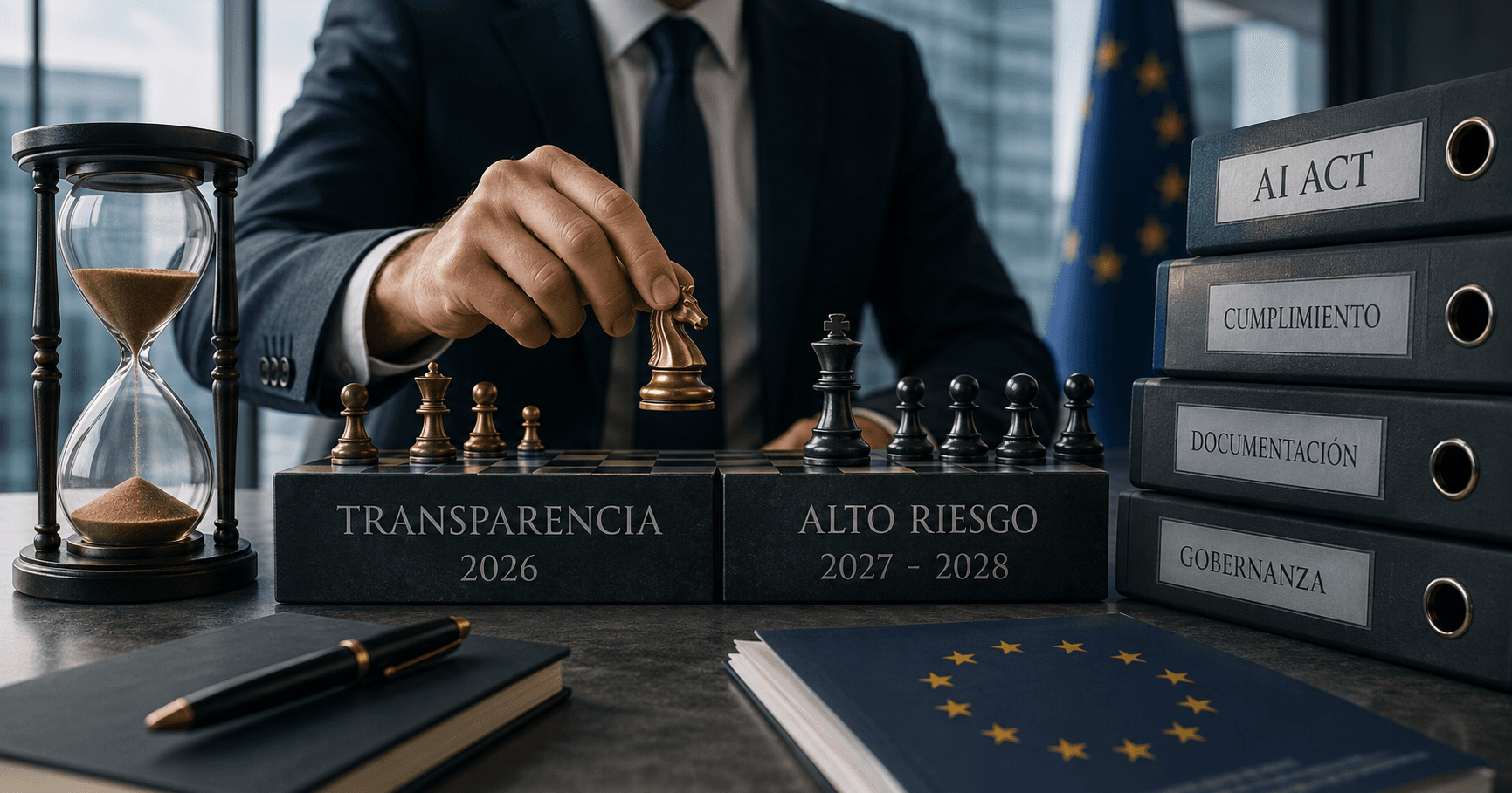 AI Act en fase de ejecución: transparencia hoy, alto riesgo en 2027 y 2028