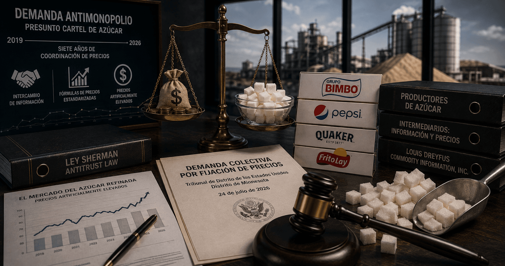 El litigio que pone bajo la lupa la industria azucarera de Estados Unidos