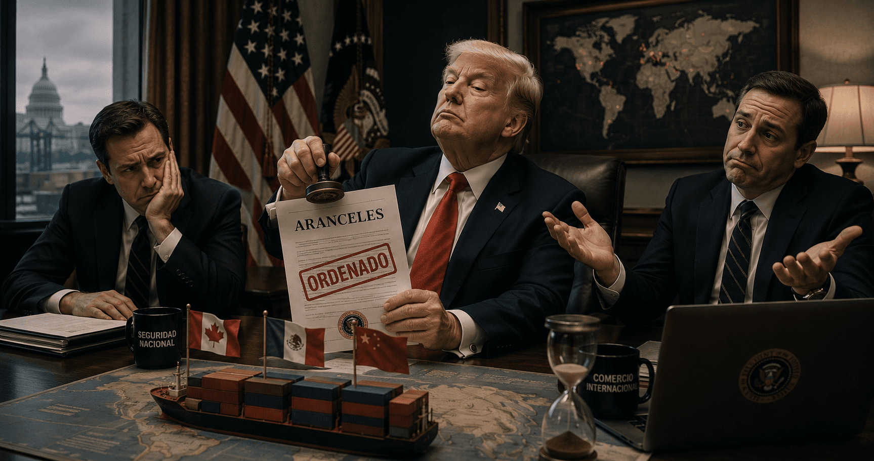 Trump invoca la IEEPA contra México, Canadá y China