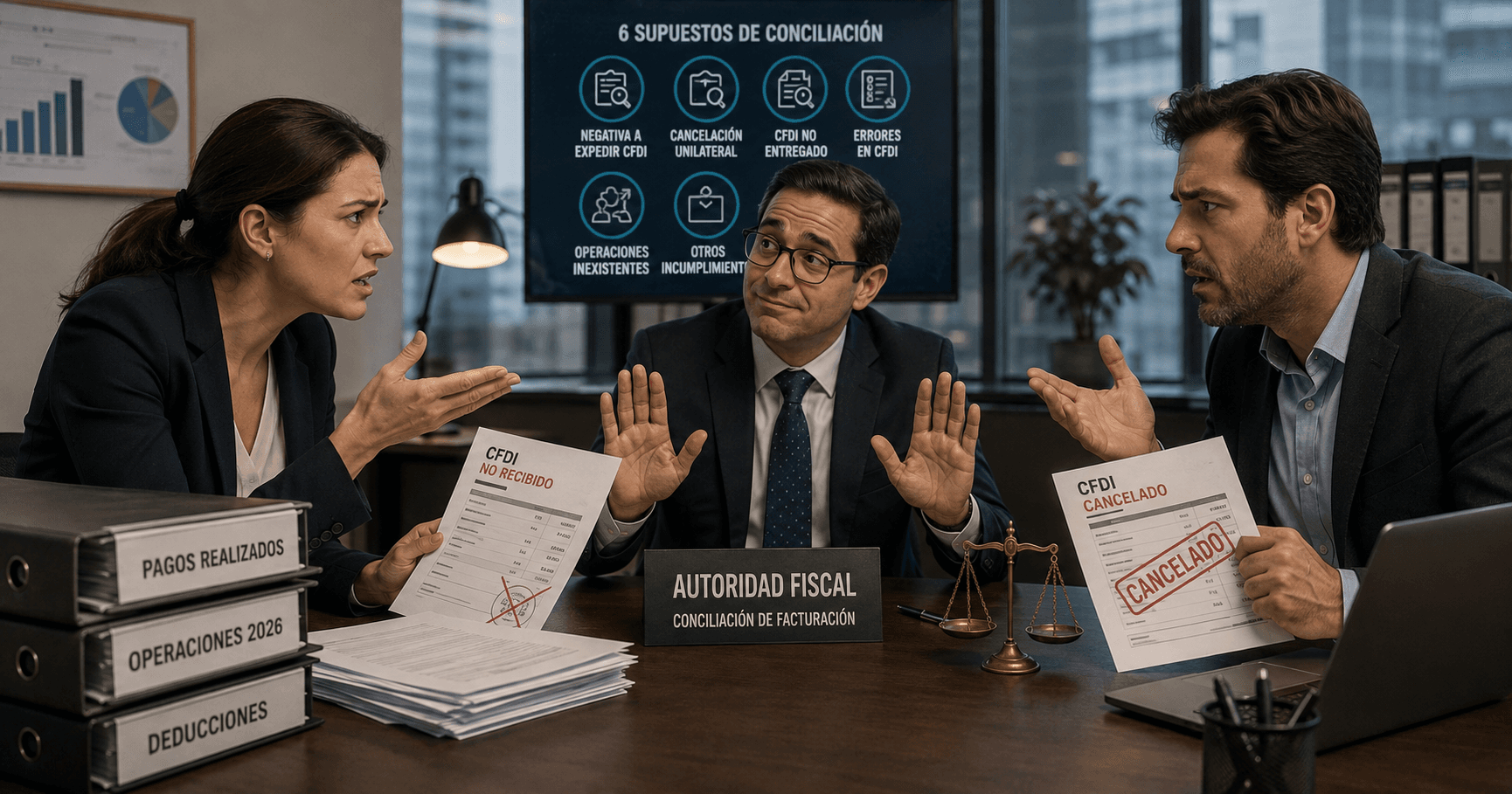 CFDI en conflicto: alcance de la conciliación ante el SAT