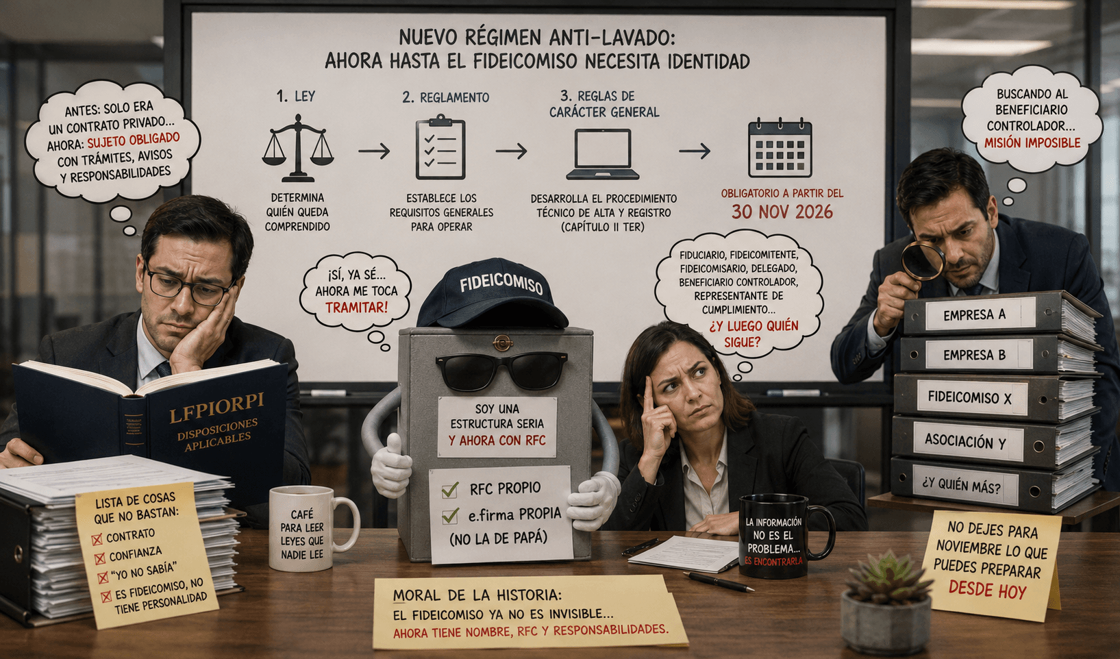 Fideicomisos ante la reforma 2026 de la LFPIORPI