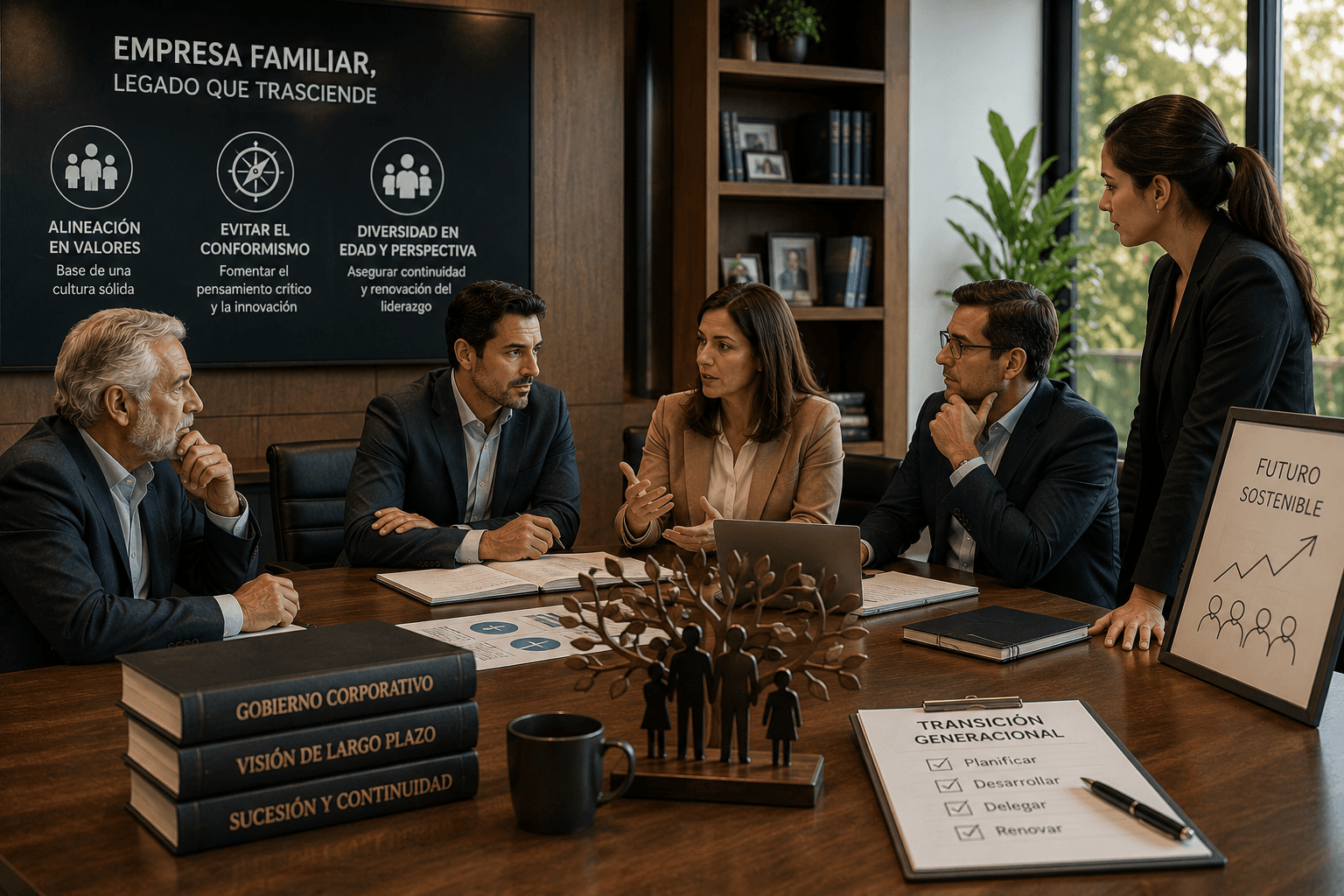 Los directivos no familiares en la sucesión de empresas familiares