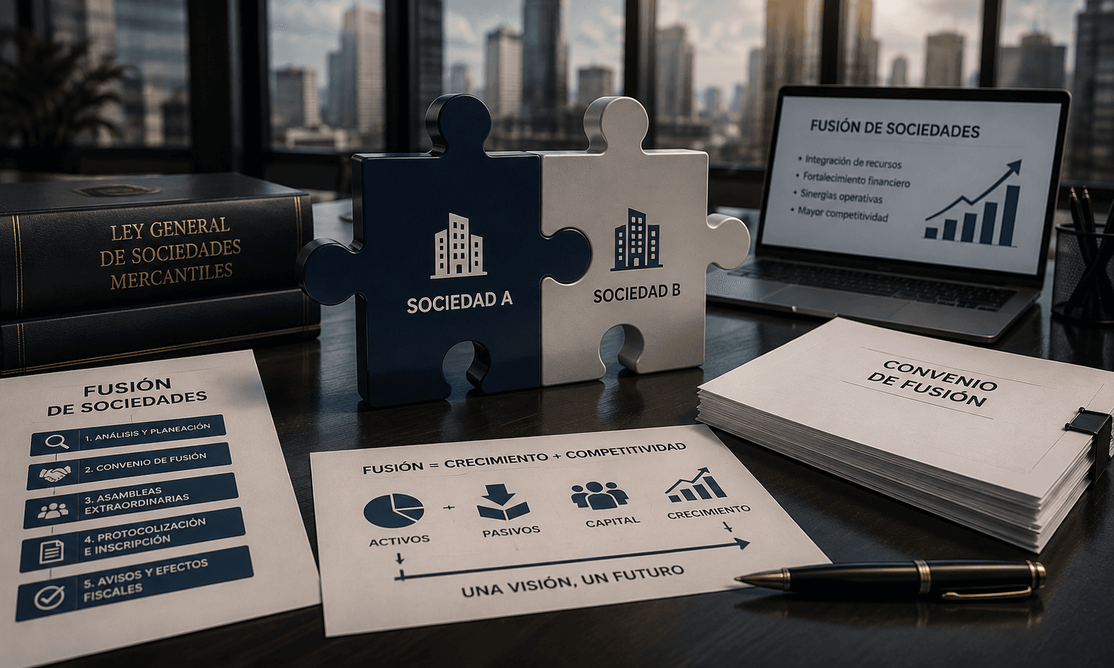 Aspectos corporativos de una fusión de sociedades