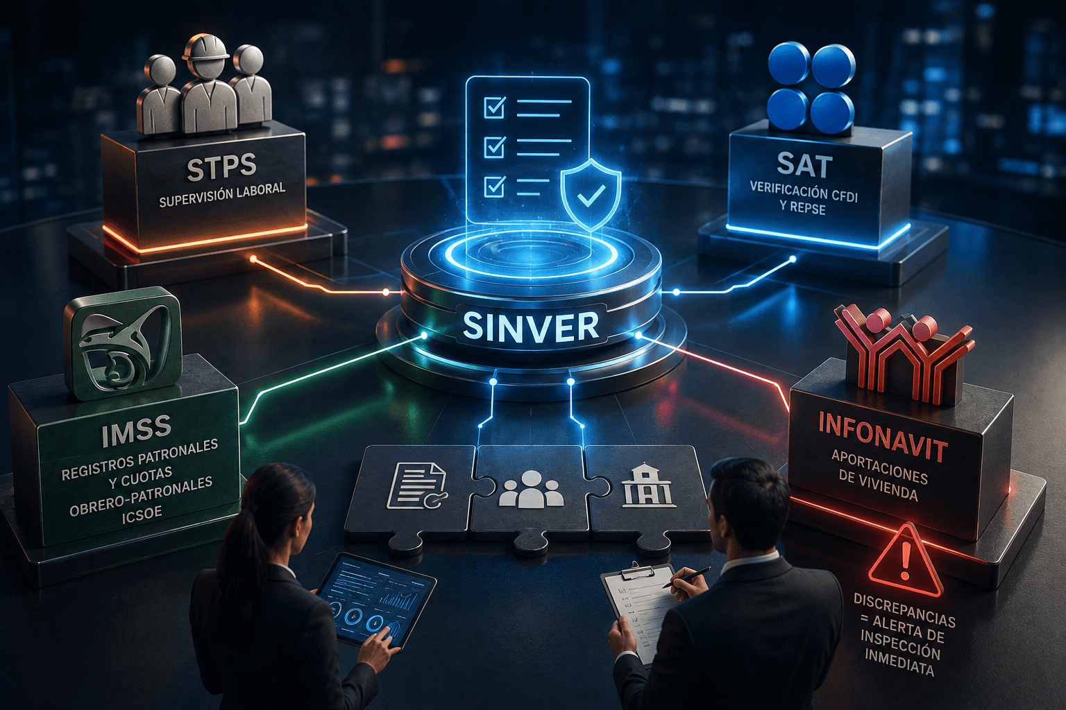 SINVER: el sistema que cruza en tiempo real tu información REPSE