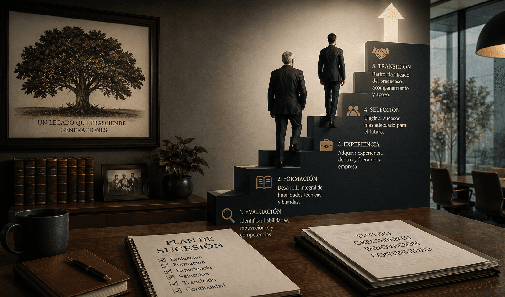 Estrategias para la sucesión en una empresa familiar