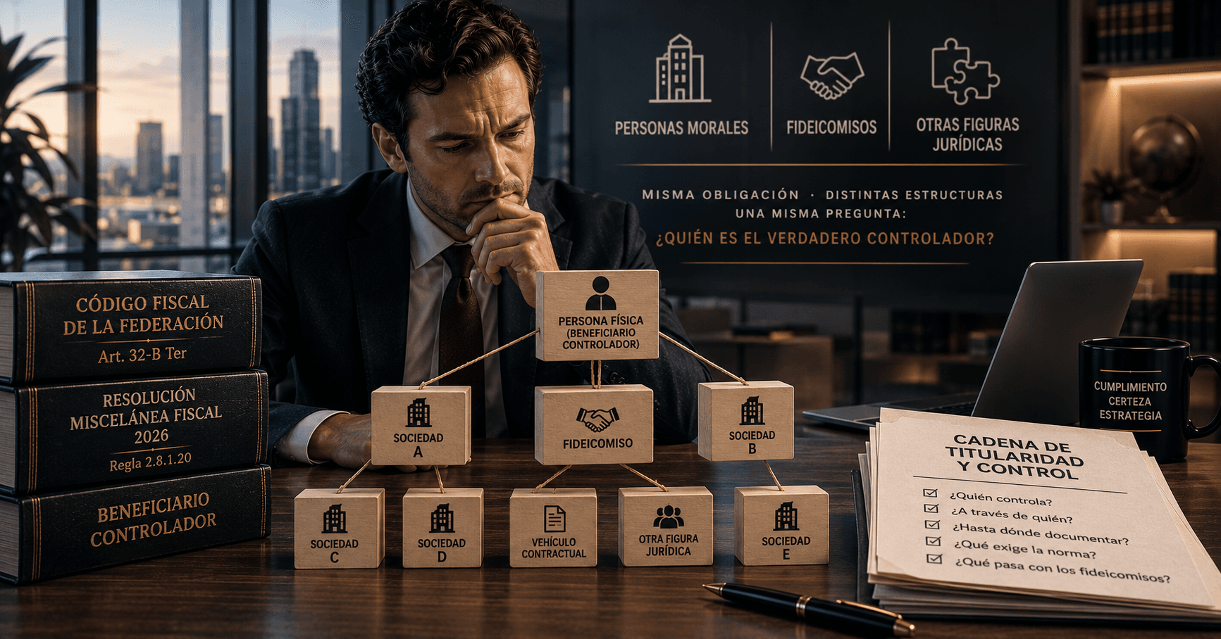 Beneficiario Controlador del CFF y cadenas de titularidad