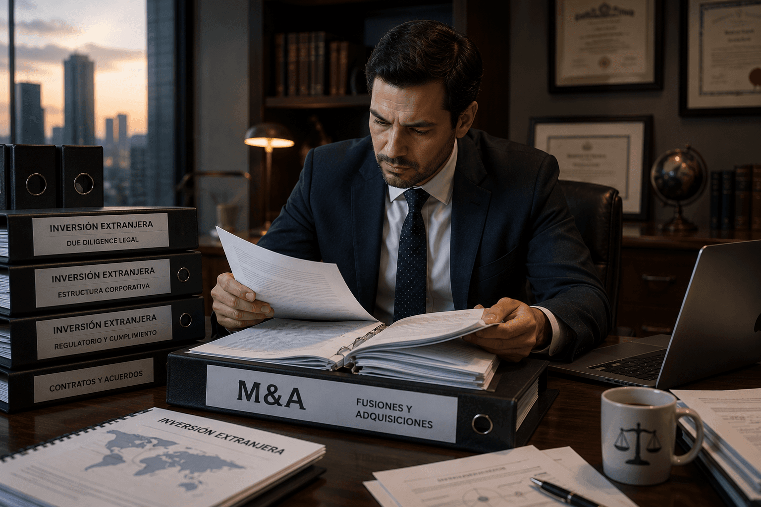 Títulos para abogados de M&A de la LIE