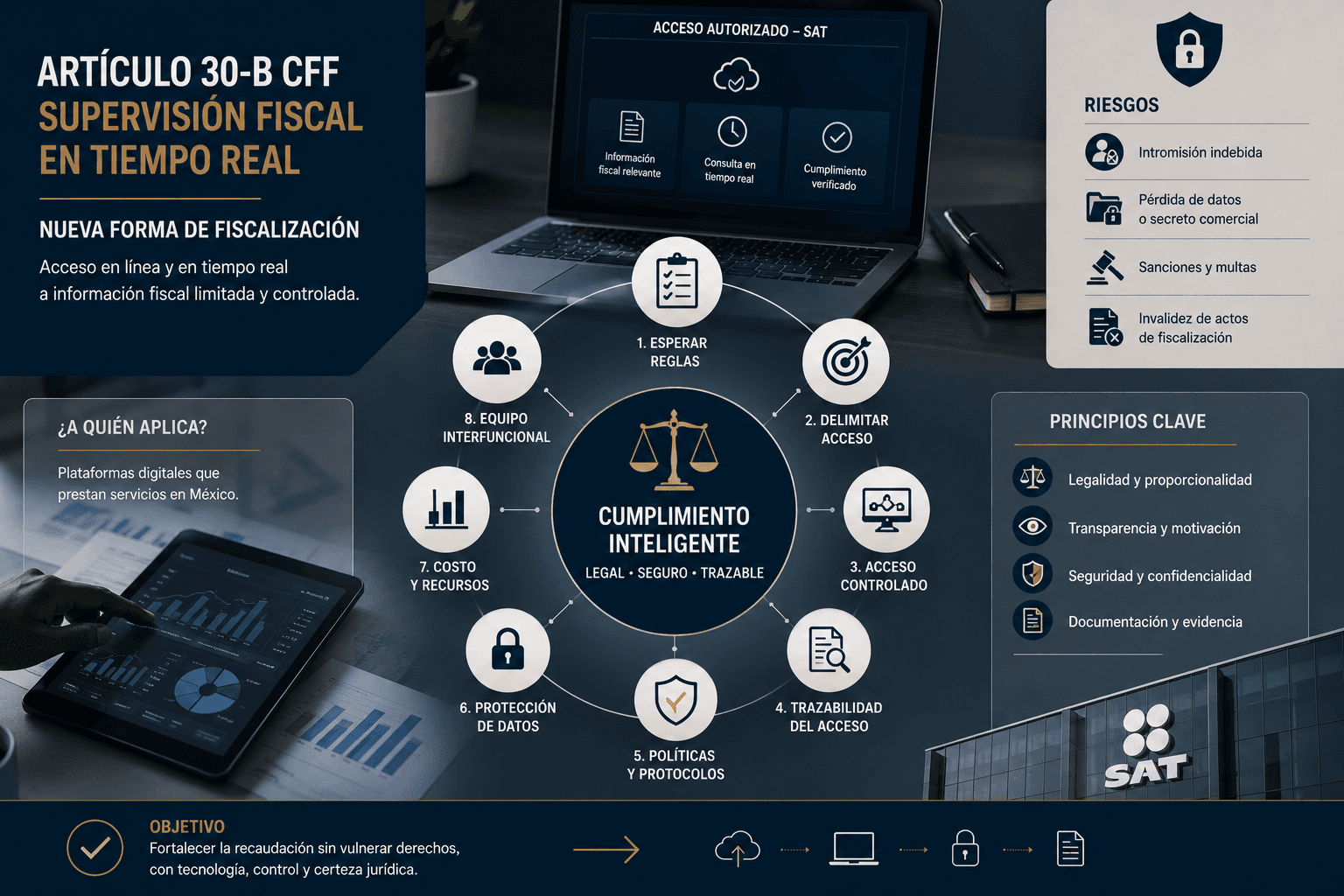Fiscalización digital: Implicaciones del artículo 30-B del CFF para Plataformas