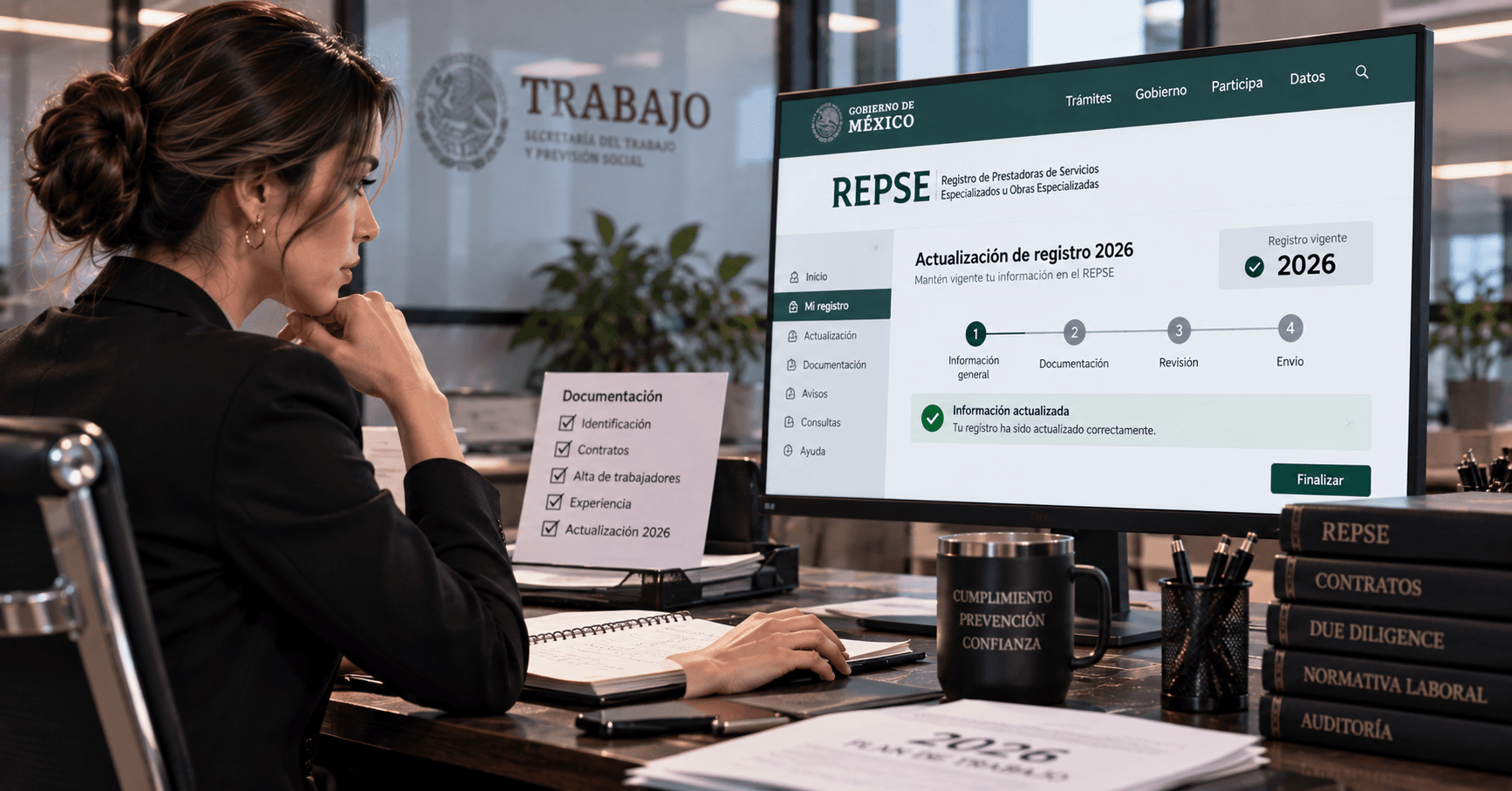 REPSE 2026: renovar tarde equivale a quedarse sin registro