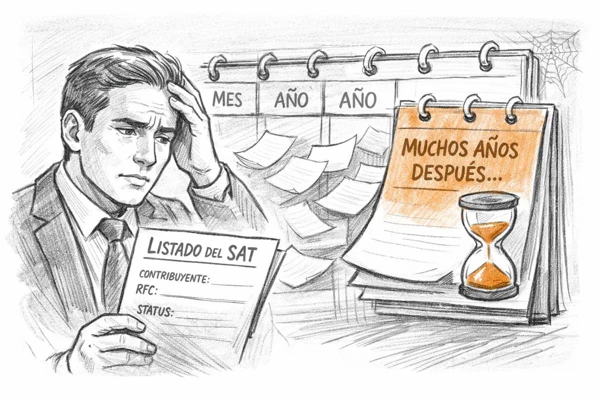 Ilegal la permanencia indefinida en los listados del SAT