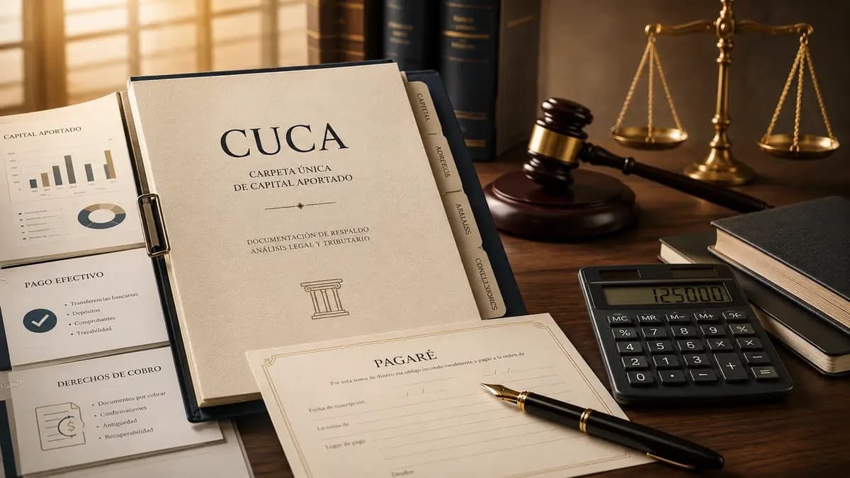 La improcedencia de incrementar CUCA con derechos de cobro no realizados