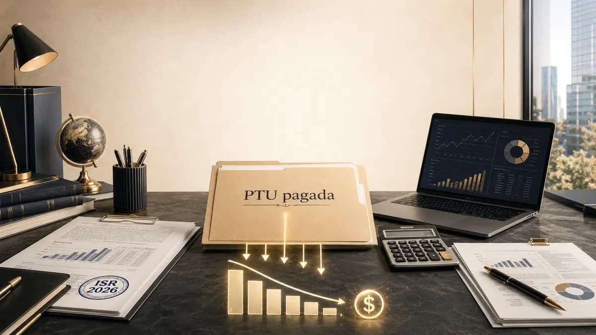 La disminución de la PTU en el ISR provisional