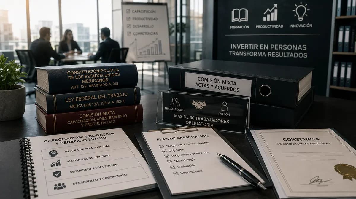 Aspectos generales para la Comisión Mixta de Capacitación y Productividad